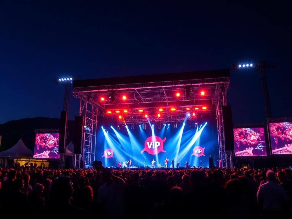 VIP Music Festivals & Arenas